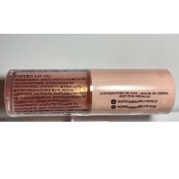 SOPHIA + MABELLE, Lip Slick, Tinted Lip Oil in Jellyfish, Sealed, 3.7g,Full Size - Picture 4 of 6